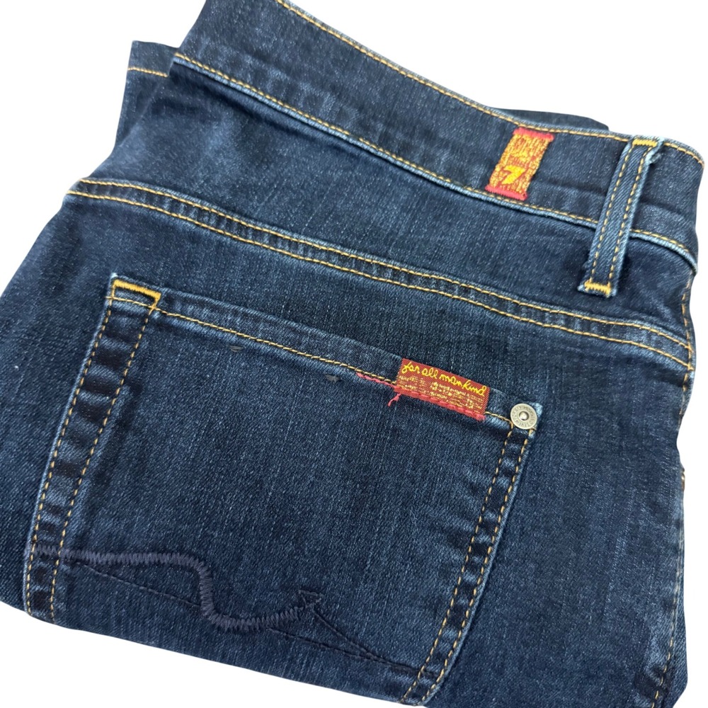 7 For All Mankind Carsen Luxe Performance Mens Straight Leg Jeans 33x27